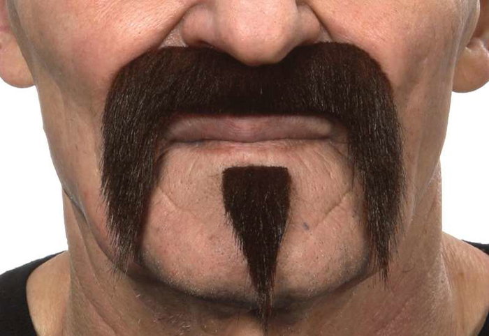 My Other Me Bigote y perilla adulto talla única - Déguisement Moustache et Barbe Adulte Taille Unique, Multicolore, Multilingue