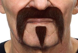 My Other Me Bigote y perilla adulto talla única - Déguisement Moustache et Barbe Adulte Taille Unique, Multicolore, Multilingue