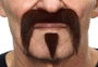 My Other Me Bigote y perilla adulto talla única - Déguisement Moustache et Barbe Adulte Taille Unique, Multicolore, Multilingue