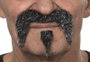 My Other Me Bigote y perilla adulto talla única - Déguisement Moustache et Barbe Adulte Taille Unique, Multicolore, Multilingue