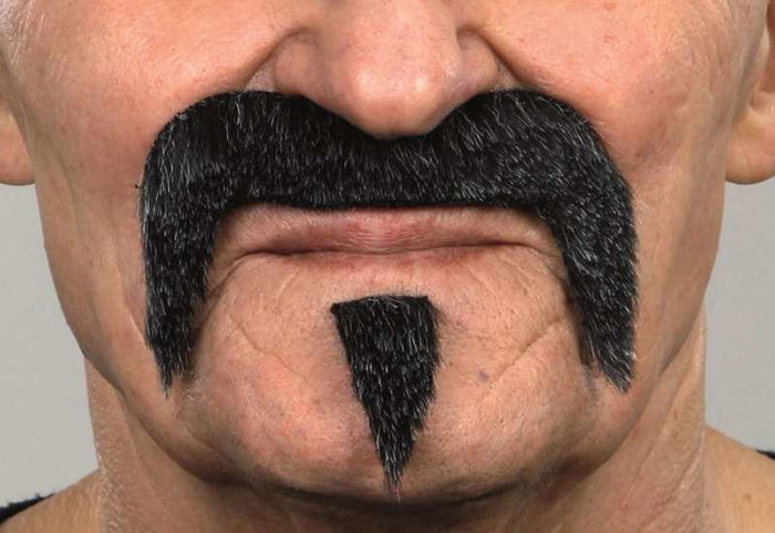 My Other Me Bigote y perilla One Size - Déguisement de moustache et barbiche pour adulte - Multicolor