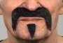 My Other Me Bigote y perilla One Size - Déguisement de moustache et barbiche pour adulte - Multicolor
