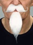 My Other Me - Déguisement Barbe et Perille pour Adulte - Blanc - Taille Unique