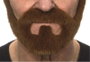 My Other Me - Déguisement Barbe et Moustache Adulte Taille Unique - Multicolor - Langues: Espagnol, Anglais, Français, Italien, Portugais, Allemand
