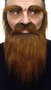 My Other Me One Size - Kit Postiche pour Déguisement avec Fausse Barbe, Moustache et Sourcils