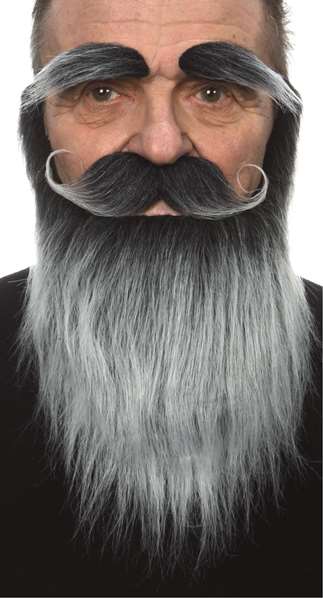 My Other Me - Accessoire de déguisement - Fausse barbe, moustache et sourcils pour adulte - Taille unique My Other Me - Accessoire de déguisement - Fausse barbe, moustache et sourcils pour adulte - Taille unique