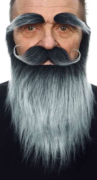 My Other Me - Accessoire de déguisement - Fausse barbe, moustache et sourcils pour adulte - Taille unique My Other Me - Accessoire de déguisement - Fausse barbe, moustache et sourcils pour adulte - Taille unique