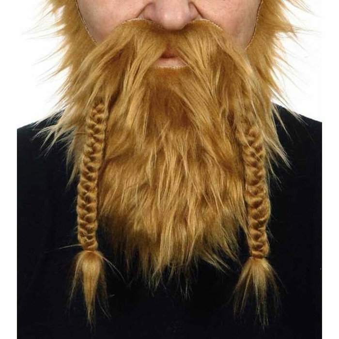 My Other Me Fausse barbe et moustache marron adulte