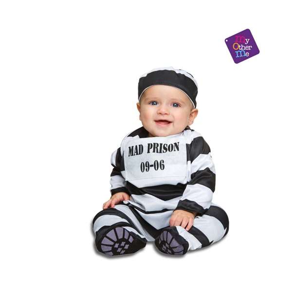 My Other Me Déguisement Bébé Mad Prison 0-6 Mois