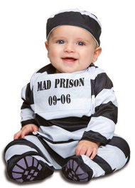 My Other Me Déguisement bébé Prisonnier Taille 0-6 mois