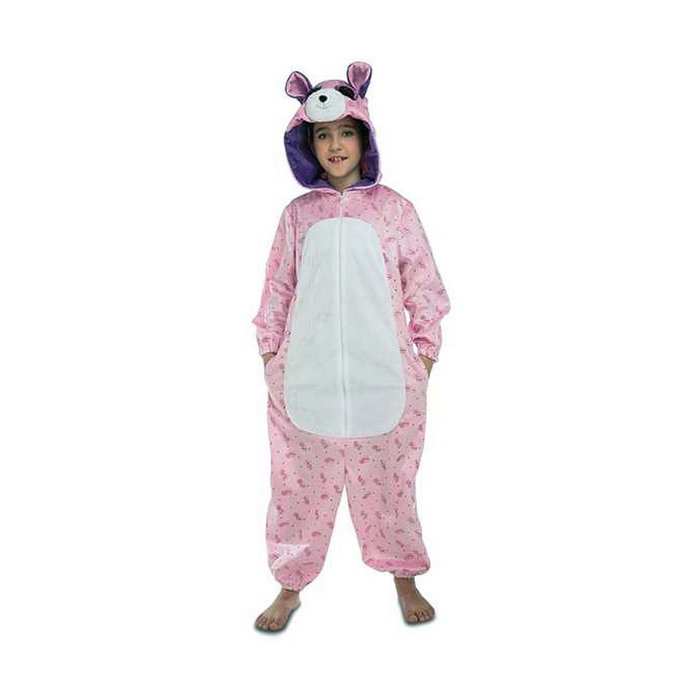 My Other Me Déguisement Big Eyes Oursonne Rose Taille 5-6 Ans