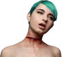 My Other Me Cicatriz pour le cou en latex - Produit multilingue (espagnol, anglais, français, italien, portugais, allemand) - Taille unique