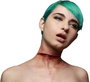 My Other Me Cicatriz pour le cou en latex - Produit multilingue (espagnol, anglais, français, italien, portugais, allemand) - Taille unique