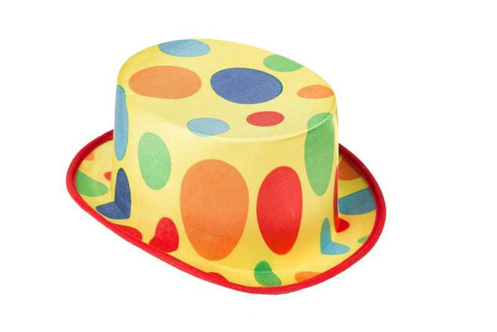 My Other Me - Chistera de déguisement de clown chantante, 59 cm - Multicolore My Other Me - Chistera de déguisement de clown chantante, 59 cm - Multicolore