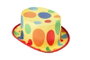 My Other Me - Chistera de déguisement de clown chantante, 59 cm - Multicolore
