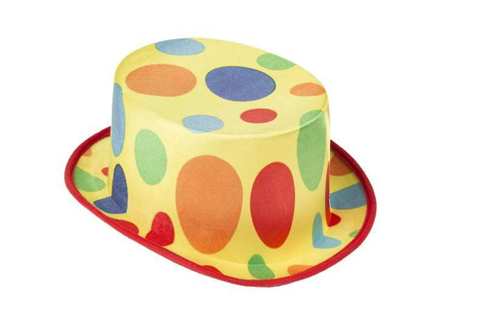 My Other Me - Chistera de déguisement de clown chantante, 59 cm - Multicolore My Other Me - Chistera de déguisement de clown chantante, 59 cm - Multicolore
