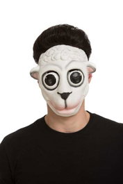 My Other Me Masque de mouton en latex taille unique