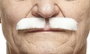 My Other Me - Moustache blanche taille unique - Déguisement / Accessoire en Multicolor - Version multilingue (Espagnol, Français, Anglais)