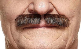 My Other Me - Bigote talla única - Moustache déguisement taille unique pour adulte multicolore