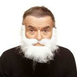 My Other Me One Size - Kit Postiche pour Déguisement avec Fausse Barbe, Moustache et Sourcils
