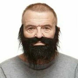 Fausse barbe My Other Me Noir