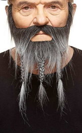 My Other Me - Accessoire de déguisement - Fausse barbe, moustache et sourcils pour adulte - Taille unique