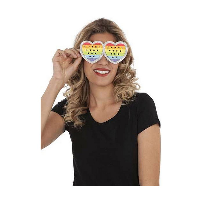 Lunettes My Other Me Rainbow Coeur Lunettes My Other Me Rainbow Coeur