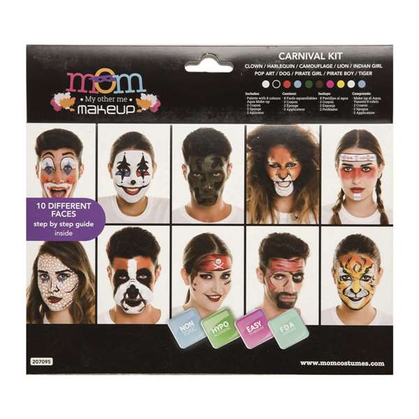 My Other Me Set de Fête Adulte Luxe - 20 x 23 x 2 cm - Jeu en Espagnol, Anglais, Français, Italien, Portugais, Allemand - Taille M My Other Me Set de Fête Adulte Luxe - 20 x 23 x 2 cm - Jeu en Espagnol, Anglais, Français, Italien, Portugais, Allemand - Taille M