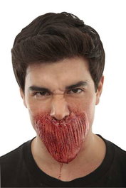 My Other Me - Masque d'application latex à bouche fermée - Multilingue (Espagnol, Anglais, Français, Italien, Portugais, Allemand) - Taille M