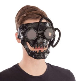 My Other Me Masque Steampunk Noir One Size - Taille Unique - Multicolore