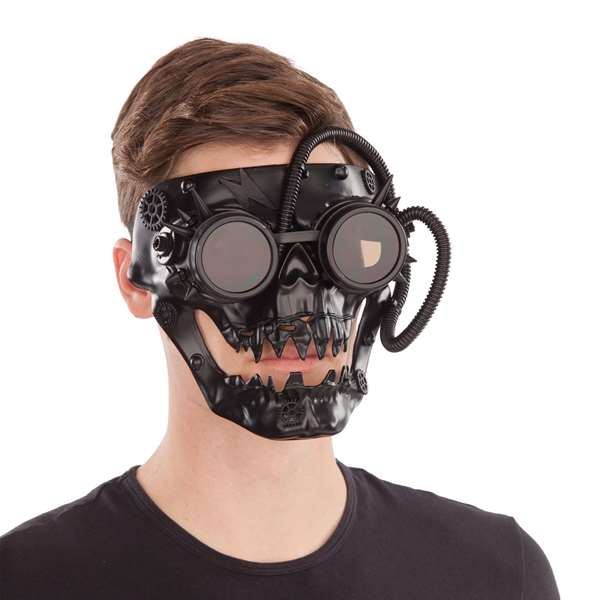My Other Me Masque Steampunk Noir One Size - Taille Unique - Multicolore My Other Me Masque Steampunk Noir One Size - Taille Unique - Multicolore