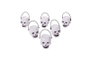 My Other Me Lot de 6 Mini Calaveras Multicolores (6 x 5 x 5 cm)