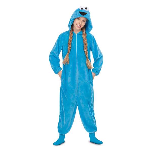 My Other Me Déguisement Pyjama Cookie Monster Taille 4-6 ans