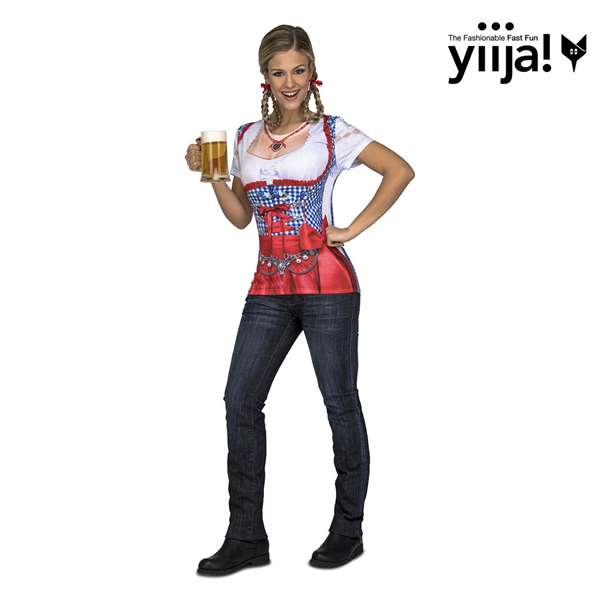 My Other Me Costume Sexy Red Oktoberfest Lady Taille S My Other Me Costume Sexy Red Oktoberfest Lady Taille S