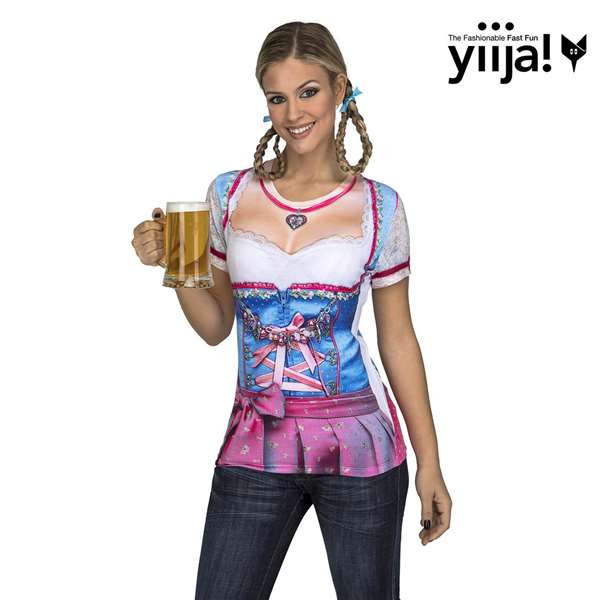 My Other Me Déguisement Sexy Blue Oktoberfest Lady - Bleu - L