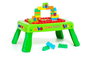 Molto - Table de construction pliable avec 20 blocs - Jeu de construction - Plastique - À partir de 1 an - Version espagnol et anglais