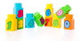 Molto - Jeu de construction train éducatif - 70 pièces avec chiffres et lettres - Pour 1 à 99 ans - Matériel en plastique