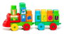 Molto - Train de construction avec blocs à assembler - 28 pièces - Jeu de construction en plastique - À partir de 1 an