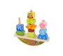 Molto Balancín Apilable de Madera Jouet en Bois Empilable 12 Pièces 20x11x5 cm pour Enfants dès 12 Mois