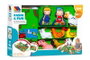 Molto - Manta activités Farm and Fun - Couverture de jeu ferme avec 7 figurines en tissu souple - Pour enfants de 1 an et plus