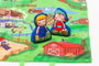 Molto - Manta activités Farm and Fun - Couverture de jeu ferme avec 7 figurines en tissu souple - Pour enfants de 1 an et plus