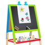 Molto Pizarra - Tableau/Étagère 2 en 1 en bois 98 x 50 x 48 cm pour enfants et adultes