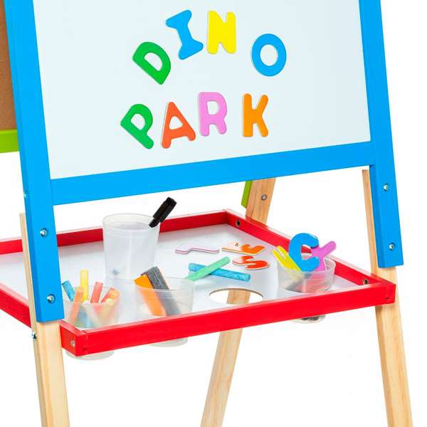 Molto Pizarra - Tableau/Étagère 2 en 1 en bois 98 x 50 x 48 cm pour enfants et adultes Molto Pizarra - Tableau/Étagère 2 en 1 en bois 98 x 50 x 48 cm pour enfants et adultes