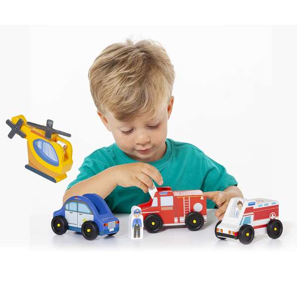 Molto Jeu de 4 Camions en Bois - Jouet Enfant 1 an et plus - Langues: Espagnol, Anglais Molto Jeu de 4 Camions en Bois - Jouet Enfant 1 an et plus - Langues: Espagnol, Anglais