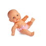Berjuan 17040-20 Poupée nouveau-né 20 cm, fille avec vêtements, âge minimum 3 ans