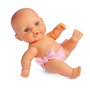 Berjuan 17040-20 Poupée nouveau-né 20 cm, fille avec vêtements, âge minimum 3 ans