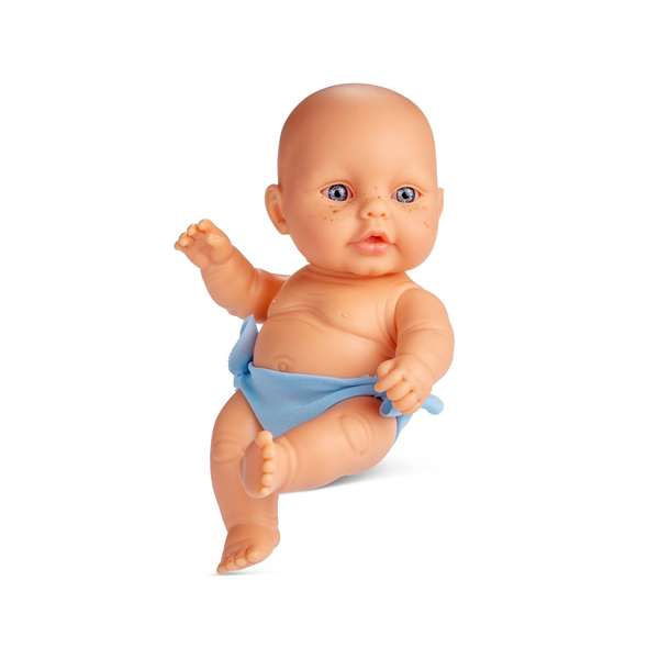 Berjuan 17041-20 - Poupée nouveau-né 20cm habillée pour garçon, pour enfants dès 3 ans