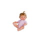 Berjuan 17057-18 Poupée nouveau-né 38 cm fille européenne habillée - Jouet pour enfant à partir de 3 ans
