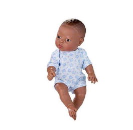 Berjuan 17080-18 30 - Poupée nouveau-né 30 cm fille africana avec vêtements