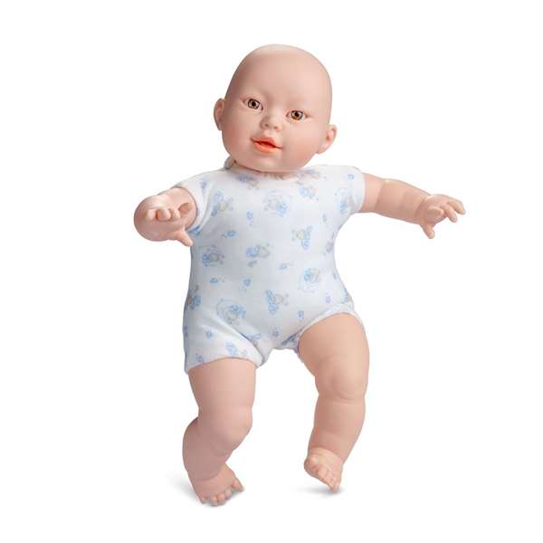 Berjuan Poupée nouveau-né garçon asiatique 45 cm hôpital - Référence 18074-18 45